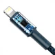 Кабель Baseus High Density Braided Type-C to Lightning PD 20W (1m) black - изображение 6