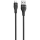 Кабель Proove Soft Silicone USB to Micro USB 2.4A (1m) black - зображення 6