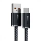 Кабель Baseus Dynamic Series Fast Charging Type-C 100W (1m), Slate gray - изображение 3
