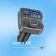 АЗП Proove FM Launcher Luxor SE 36W (PD+QC3.0) Type-C+USB gray - зображення 11