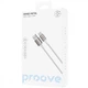 Кабель Proove Dense Metal USB to Type-C 3A (2m) black - изображение 2