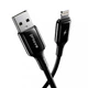 Кабель Proove Flex Metal USB to Lightning 2.4A (1m) black - зображення 5
