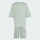 Детский комплект (футболка + шорты) для мальчика Adidas KE2663 122 см Wonder Sage (4068819873143) - изображение 4