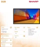 Monitor wielkoformatowy 43" Sharp MultiSync E439 UHD ADS-IPS 350 cd/m² 16/7 PNE439 - obraz 2