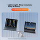 Чохол-клавіатура для планшета Apple iPad Air 13" 2026/2025/2024/Pro 12.9" 2022/2021/2020/2018 MUSTTRUE T5509D Dark Grey - зображення 8