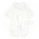 Человечек Dexter`s для девочки с воротничком classic charm 86 см белый - изображение 1