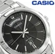 Чоловічий наручний годинник Casio MTP-1381D-8A, кварцовий, сталевий браслет, водозахист 50 м - зображення 6