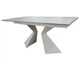Стол раскладной LAURA CERAMIC 160(240)x90 см керамика белый матовый - изображение 4