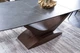Стол раскладной DOLCE CERAMIC 180(240)x95 см Закаленное стекло + керамика Серый мрамор/Темный орех - изображение 6