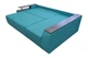 Диван Токіо кутовий 243х155 см аквамарин - изображение 11