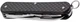 Ніж багатофункціональний Fox Vulpis CF Black EDC компактний Slip Joint M390 3 інструменти - зображення 5