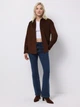 Рубашка хлопковая женская Colin's CL1070171BRW S Brown (8684112843674) - изображение 3