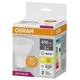 Лампочка Osram LED VALUE, PAR16, 5W, 3000K, GU10 (4058075689510) - зображення 2