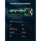 Электобритва Hoco DAR06 Plus electric razor with smart LED indicator, IPX7, 5W, 800mAh, 60min, green - изображение 8