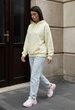 Жіноче худі Staff lav creamy oversize L - изображение 5