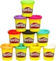 Набор пластилина Play-Doh Hasbro 10 баночек — Классический цветной пластилин для детей - изображение 1