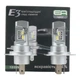 LED лампи H4 EA Light X E3 6000Lm 5000K 9-32V CSP 2 шт - зображення 5