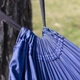 Гамак Tribe Hammock Navy туристический полиэстер быстросохнущий со стропами 3,8 м и чехлом-карманом - изображение 6