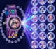 Детские проекционные часы Кпоп Охотиницы на демонов KPop Demon Hunters наручные часы для детей с проектором и 24 видами изображений (SVS) - изображение 3
