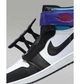 Кросівки чоловічі Jordan 1 Hi Flyease White/Black 45 Чорний, Білий CQ3835-154 - зображення 3