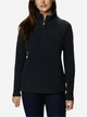 Толстовка без капюшона жіноча Columbia Glacial IV 1/2 Zip 1802201010 2XL Чорна (193855790834) - зображення 1