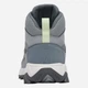 Buty trekkingowe damskie z membraną Columbia Strata Trail Mid Wp 2078561033 38 (7US) Szare (195980511537) - obraz 7