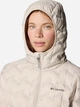 Kurtka puchowa damska zimowa Columbia Delta Ridge II Long Down Jacket 2088213278 S Beżowa (195981208801) - obraz 6
