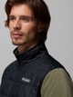 Kurtka przejściowa męska bez kaptura Columbia Basin Butte Full Zip Fleece II 2101761397 L Zielony/Czarny (195981338119) - obraz 8