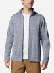 Толстовка на флісі, на блискавці чоловіча Columbia Alto Pass Full Zip Fleece 2095741478 XL Сіра (195981501735) - зображення 2