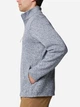 Толстовка на флісі, на блискавці чоловіча Columbia Alto Pass Full Zip Fleece 2095741478 XL Сіра (195981501735) - зображення 3
