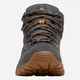 Buty trekkingowe męskie z membraną Columbia Newton Ridge Plus II Suede Wp 1746411091 41 (8US) Ciemnoszare (195981584745) - obraz 6