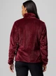 Толстовка на молнии утепленная без капюшона женская Columbia Fire Side II Sherpa FZ 1819791623 XL Красная (198711045264) - изображение 2