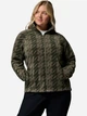 Bluza damska rozpinana streetwear polarowa Columbia Benton Springs Printed Full Zip 2021771397 XS Oliwkowa (199141705698) - obraz 1