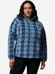 Bluza damska rozpinana streetwear polarowa Columbia Benton Springs Printed Full Zip 2021771449 XS Niebieska (199141705766) - obraz 1