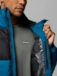 Kurtka zimowa męska pikowana Columbia Pike Lake II Hooded Jacket 2050931442 XL Niebieski/Czarny (199141996027) - obraz 8