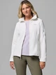 Толстовка на молнии утепленная без капюшона женская Columbia Fast Trek II Jacket 1465351125 2XL Белая (193855861640) - изображение 5