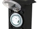 Gniazdo ogrodowe YATO Słupek stal z programatorem 2 gniazda 230V IP44 YT-81276 (5906083133145) - obraz 5
