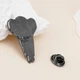 Значок (пин) BROCHE брошь бижутерия Медицина Нос розовый BRGV114524 - изображение 4
