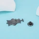 Брошь-значок BROCHE бижутерия Медицина Шприц в плаще BRGV115106 - изображение 7