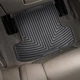 Килимки у салон Mercedes-Benz E-Class C207 2009-2015, Cabrio, задні, чорні, Weathertech W166 - зображення 2