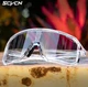 Спортивні окуляри сонцезахисні велосипедні SCVCN UV400 (фотохромна лінза, прозора оправа) - зображення 3