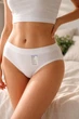 Женские трусы 3 шт белые бамбук р 4 - 2XL Baykar Арт 8128-01 - изображение 4