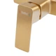 Смеситель для душа Haiba KUBUS 003 BRUSHED GOLD (HB9626) - изображение 7