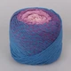 YarnArt Bouquet, №726, пряжа ЯрнАрт Букет бавовна 100%, 250 г/500 м, секційне фарбування, літня, для гачка та спиць - зображення 3