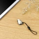 Перехідник адаптер HOCO UA8 Micro-USB мама to Type-c тато металічний сріблястий - зображення 4