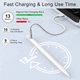 Стилус активный магнитный для IOS с LED дисплеем White - изображение 3