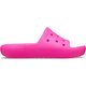 Дитячі крокси шльопанці для дівчинки Crocs Classic Slide V2 Pink (28/29, рожевий) - зображення 3