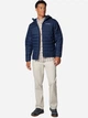 Куртка демисезонная с капюшоном мужская Columbia Powder Lite II Hooded Jacket 2086944464 2XL Темно-синяя (195981412932) - изображение 3