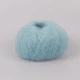 Lana Gatto Mohair Royal, Голубой лед №30796 - итальянская пряжа кид мохер с нейлоном, 25г / 215м, тонкая, для паутинок, ажурных изделий, свитеров - изображение 3