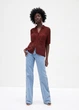 Свитер-поло вязаный ZARA М - изображение 2